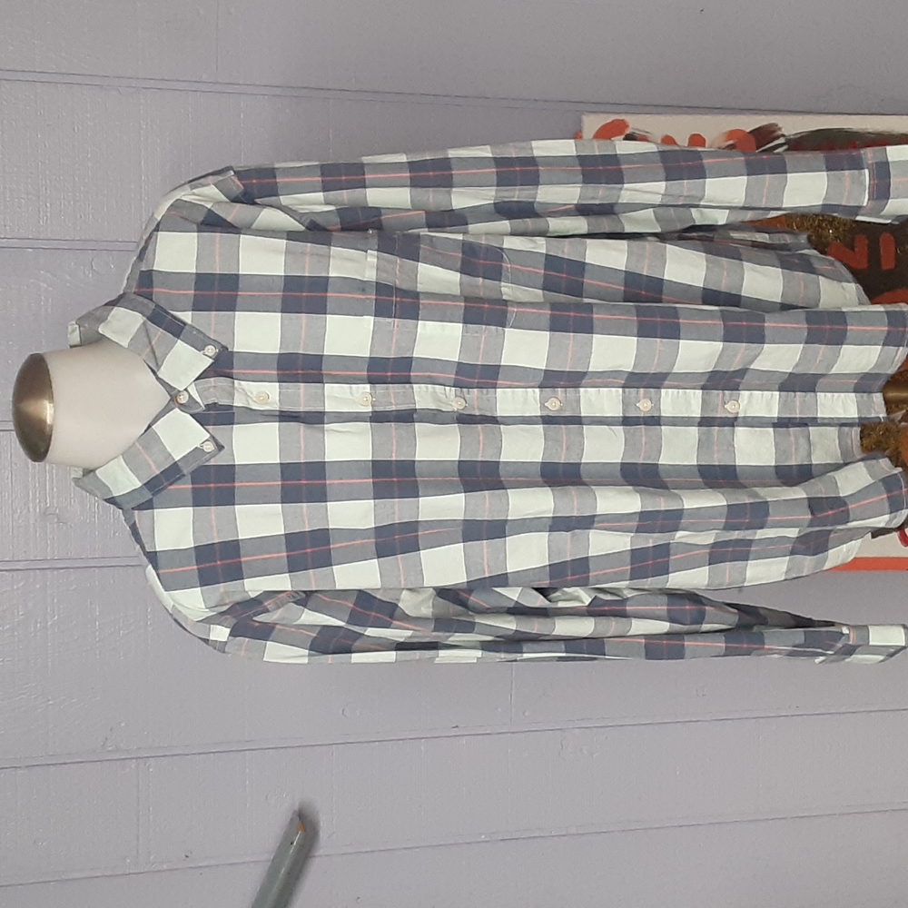 Long sleeved button up shirt